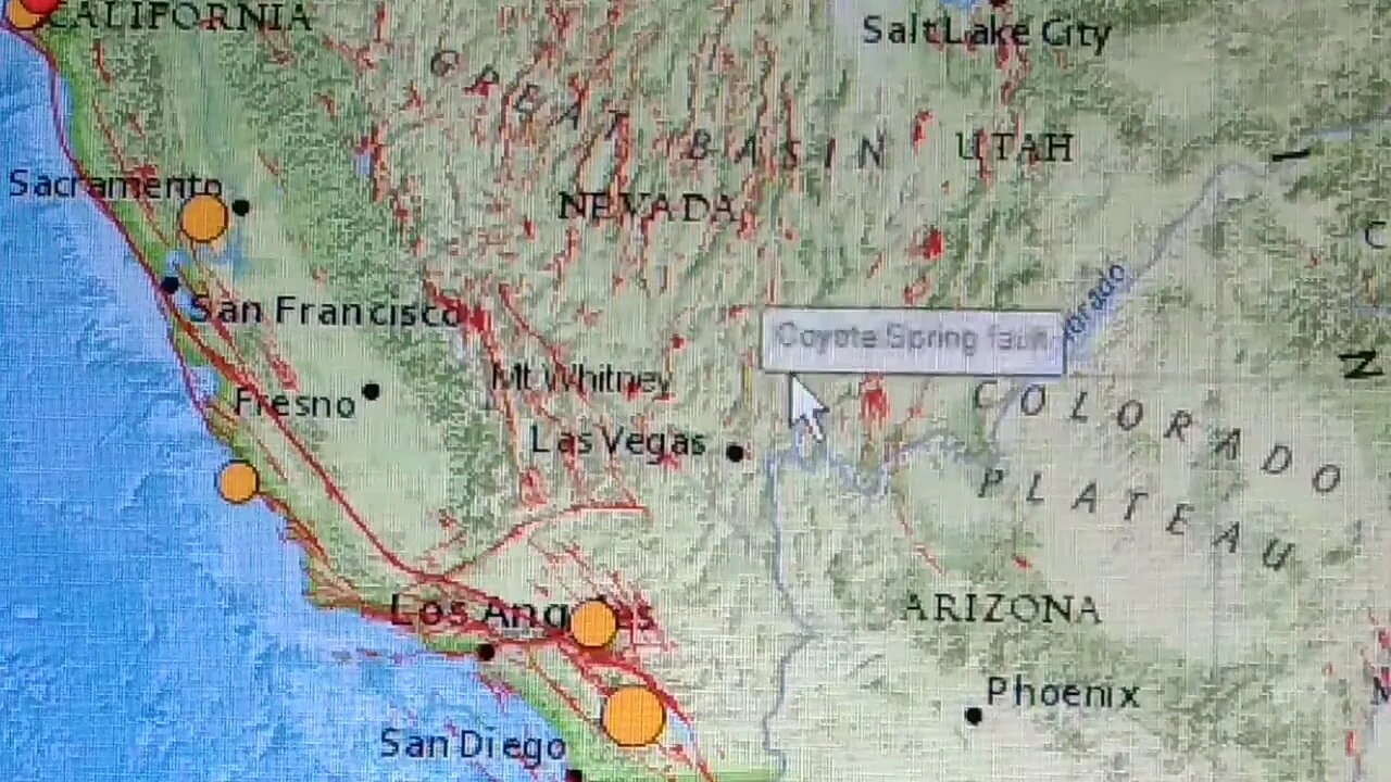 Garlock Fault System Showing Signs Of Stress. Waking Up. Could See A Large Quake Soon. 1/1/2023