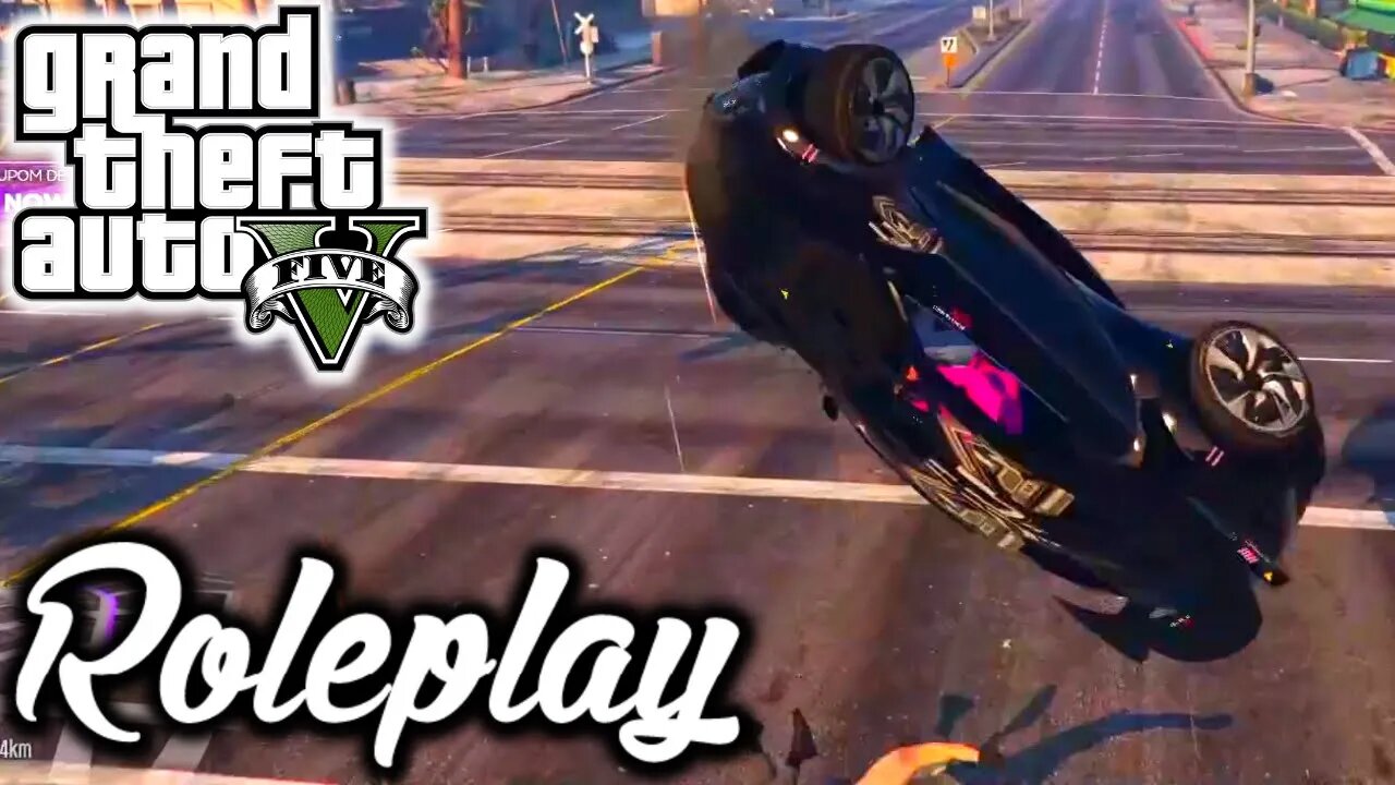 GTA RP | FUI DAR CARONA E CAPOTEI O CARRO