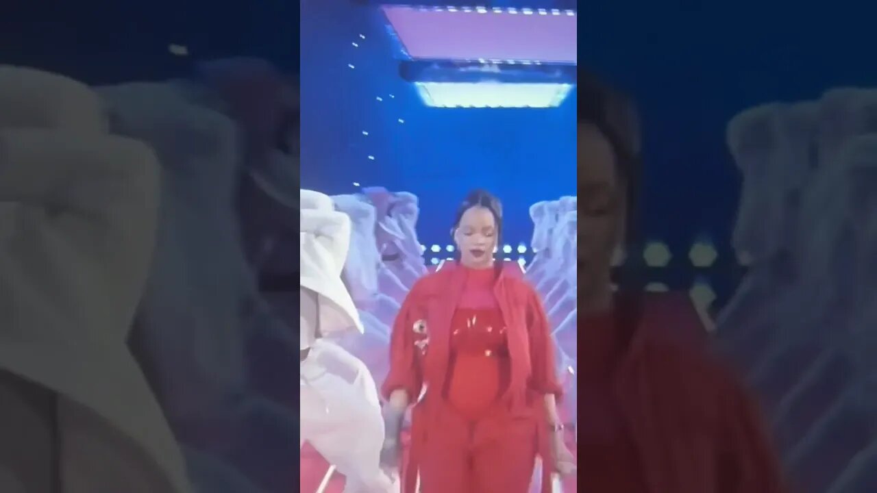 Rihanna Super Bowl #2023 #halftimeshow2023 #Rhiannalive after7years #superbowl