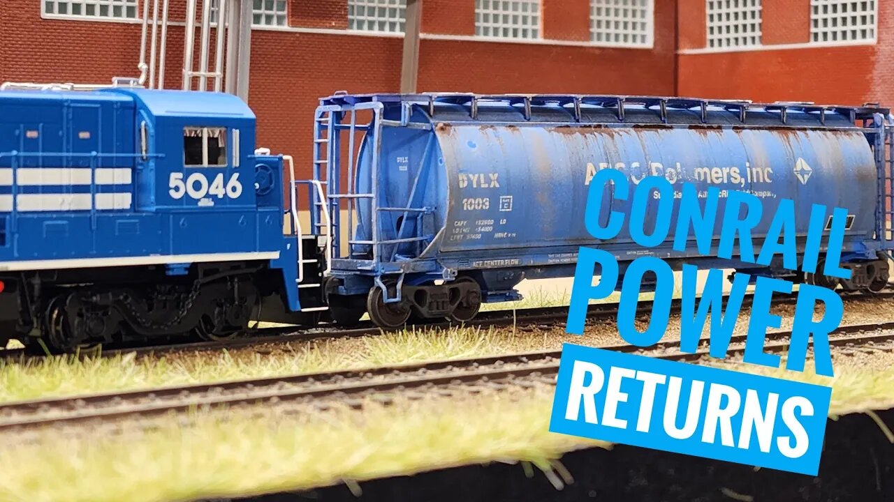 Amoskeag Northern November 2022 Update - Conrail power and a move back to 1997