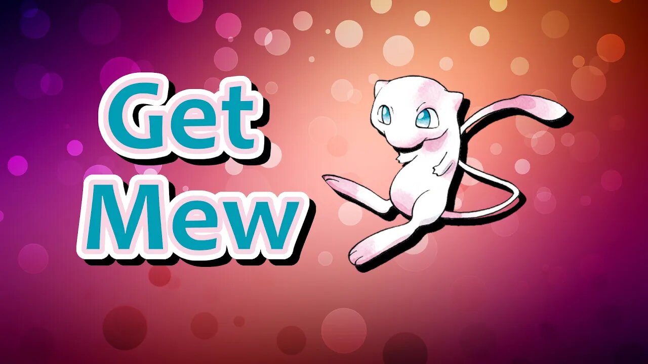 How to get Mew | Mew Glitch in Pokemon Red Blue & Yellow | Teleport Glitch | Fly Glitch