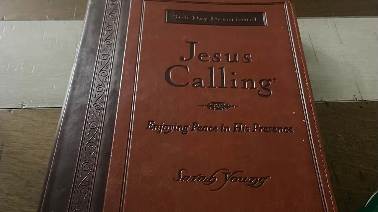 May5th- Jesus calling daily devotions￼