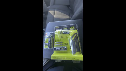 Ryobi’s new USB Lithium screwdriver and Battery