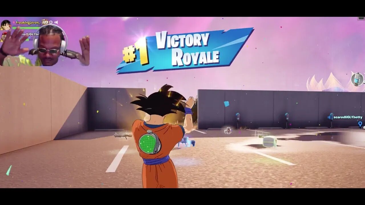 Clutch dub on Fortnite