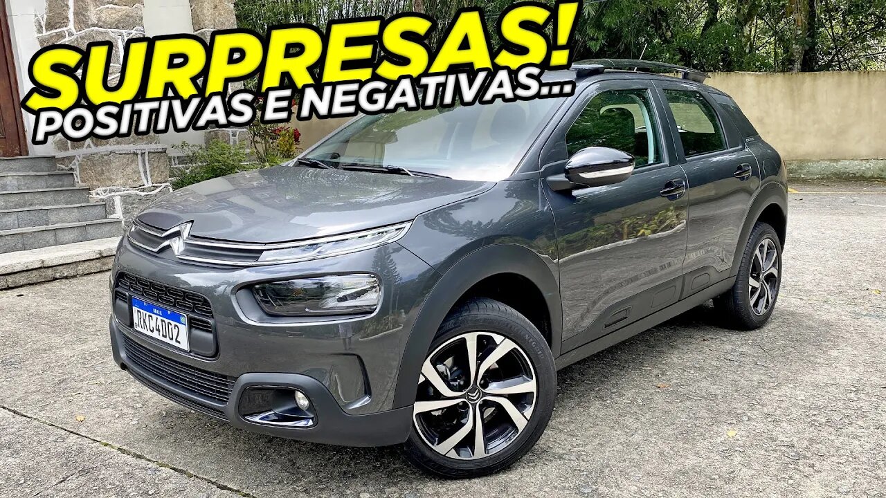 NOVO CITROEN C4 CACTUS SHINE PACK 1.6 THP TURBO 2022 VALE A PENA? FICHA TÉCNICA, PREÇO E DETALHES