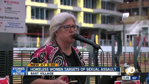 Homeless Women Targets of Sexual Assault