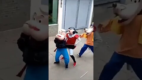 DANÇARINOS SUPER NINJAS DA CARRETA DA ALEGRIA FURACÃO, DANÇANDO FOFÃO, O MÁSKARA, BEN10 E PATATI