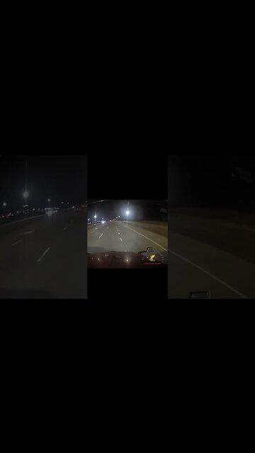 #shorts Rear-Ended By Big Rig