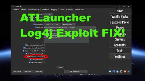 !Update! // Minecraft Zero-Day ATLauncher Exploit Fix