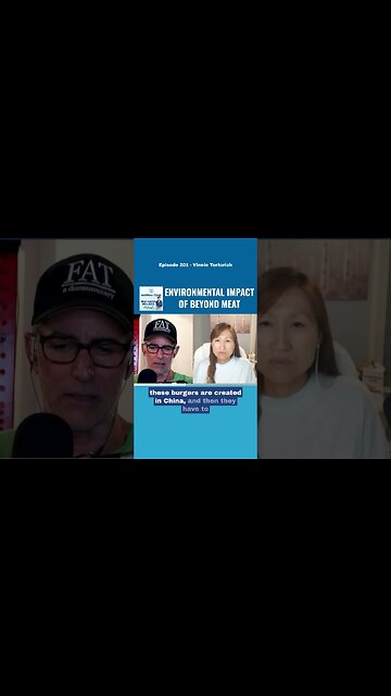 The environmental impact of Beyond Meat 📺 Full interview on YouTube https://youtu.be/1_o1oX88UfI