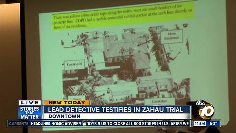 Lead investigator testifies in Zahau suit