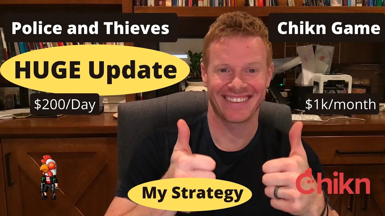 Police and Thief Game - $200/day and Chikn Game - $1k/month - HUGE update and my strategy