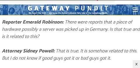 Servers in Germany Were Confiscated...