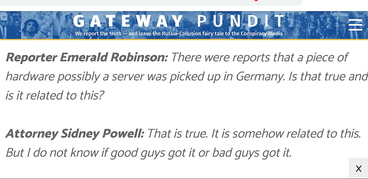 Servers in Germany Were Confiscated...