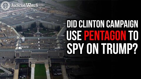 Did Hillary Gang Use Pentagon Contract to Spy on Trump?