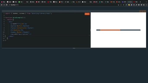 Partial Role List with React Testing Library (031)