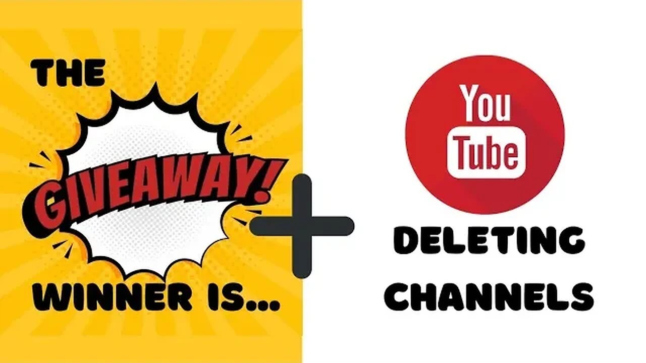 🎁 Giveaway Winner Announcement ➕ YouTube Deleting Just One More Watch Channel #HWR