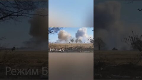 Insane Russian Artillery #war #ukrainewar