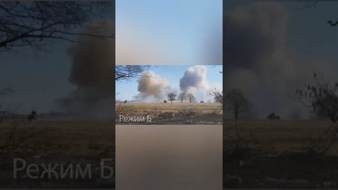 Insane Russian Artillery #war #ukrainewar