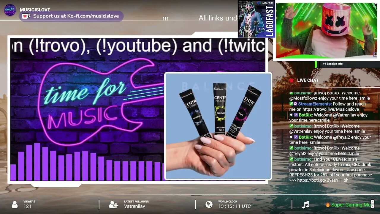 🔴24/7🔴 Your Daily EDM Station (visit me on https://trovo.live/s/Musicislov (Part 2/4)