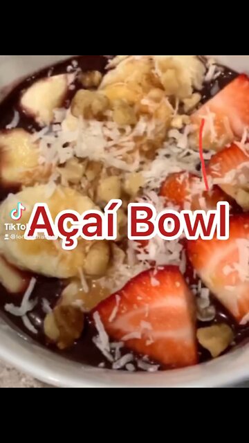 Loved The Way My Açaí Bowl Came Out! Delicious￼
