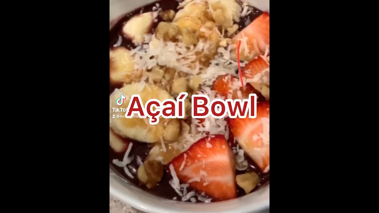 Loved The Way My Açaí Bowl Came Out! Delicious