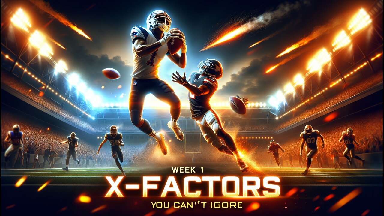 Season 5 Episode IX: Week 1 NFL X-Factors You Can't Ignore! 🔥