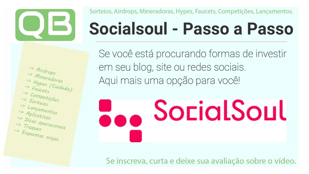 Socialsoul - Ganhe comissão anunciando produtos em seus Sites e Redes sociais