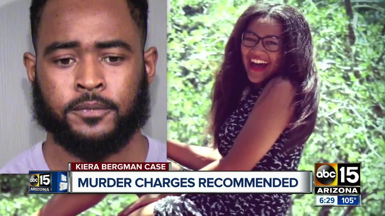 Murder charges now recommended in death of Kiera Bergman