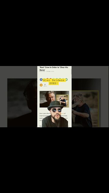 Alec Baldwin SUES Over Tragic Rust “Accident”