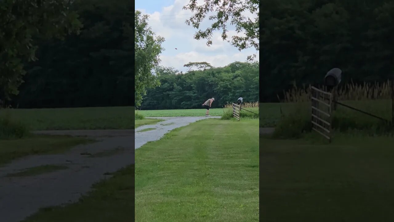 Discus Throw practice, Crazy 🤪 old man