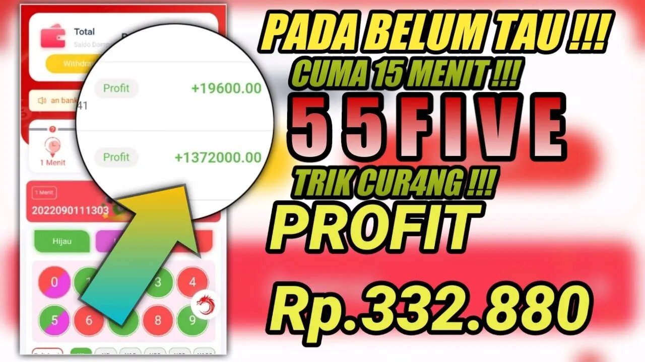 15 MENIT CUAN 332K LEBIH | BELUM BANYAK YANG TAU l BURUAN GAS SEBELUM DI FIX