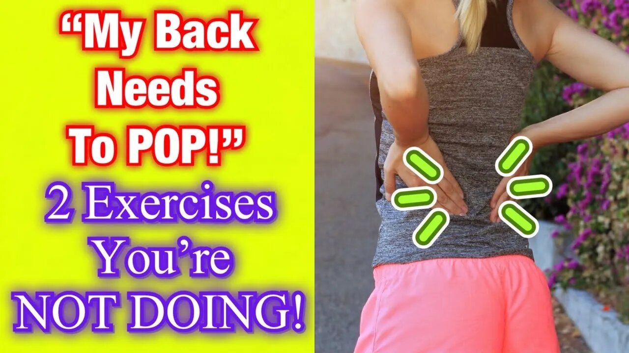 “My Back Needs To POP!” *2 Best Exercises You’re NOT Doing* | Dr Wil & Dr K