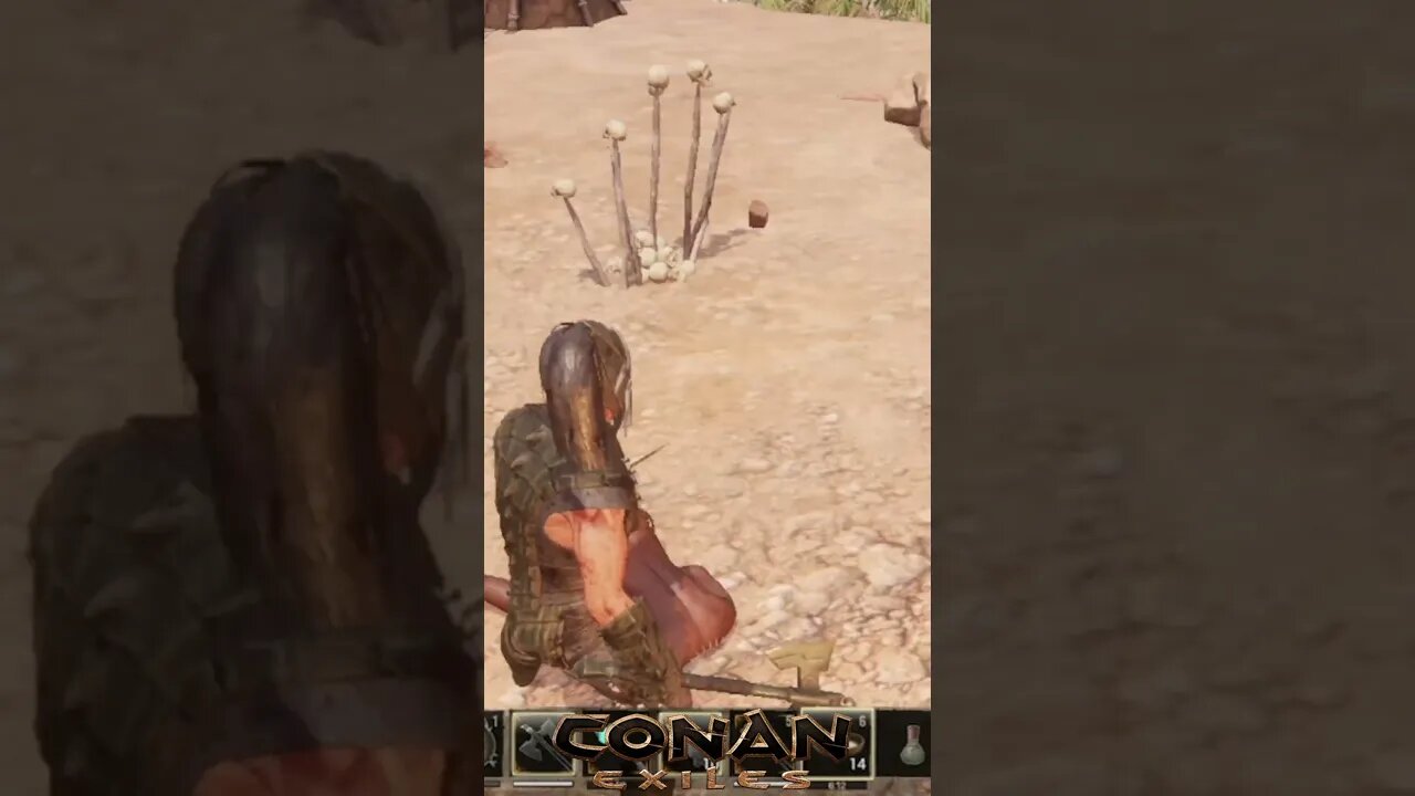 Pare na posição - Conan Exiles #conanexilesgameplay #conanexiles #games #gameplay #ageofconan