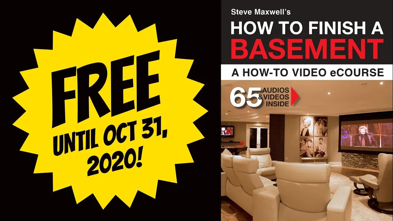 FREE Basement Course Promo - DRICORE