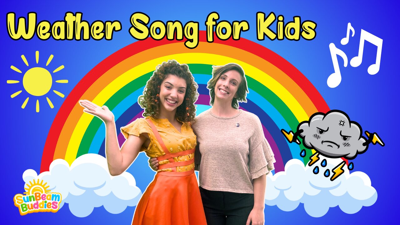 Sing With Us, Rain 🌧 or Shine! ☀️ 🎶 Song For Kids 🎵