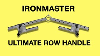 IronMaster Ultimate Row Handle Review (Back Widow Alternative)