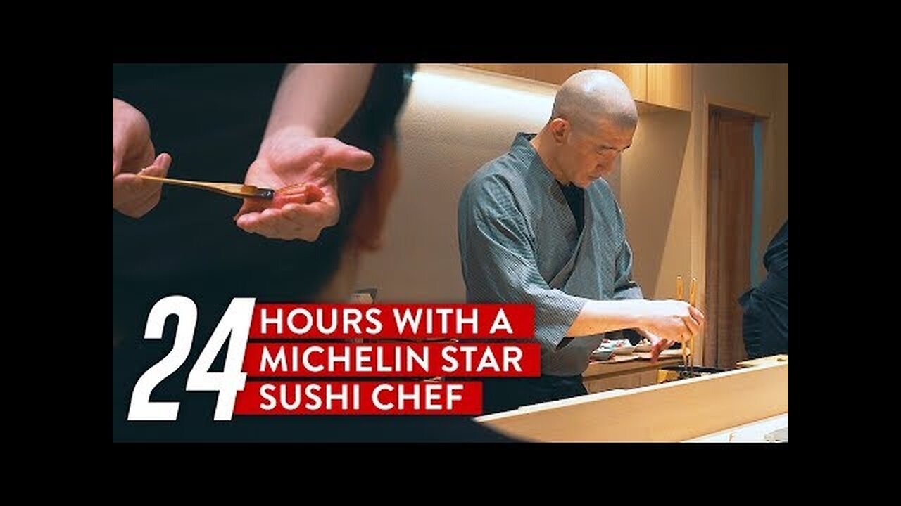 24 Hours With A Michelin Star Sushi Chef: Sushi Kimura