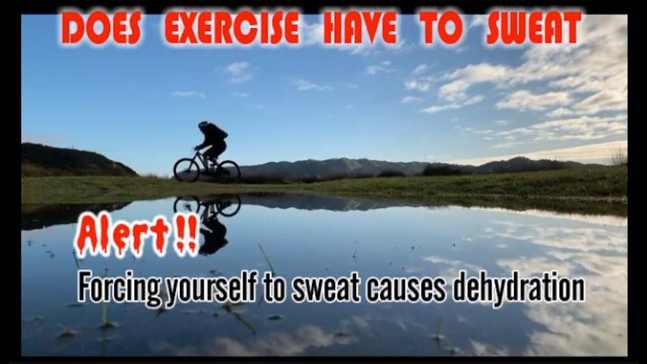 DOES EXERCISE HAVE TO SWEAT