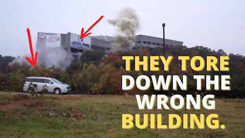 They tore down the wrong building demolition