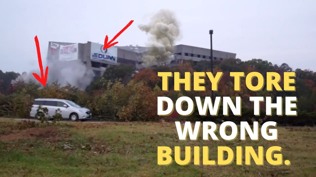 They tore down the wrong building demolition