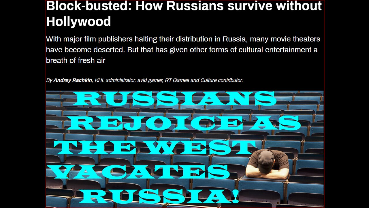 COLD SHOULDER FROM HOLLYWOOD HOW RUSSIANS SURVIVE WITHOUT NETFLIX~!