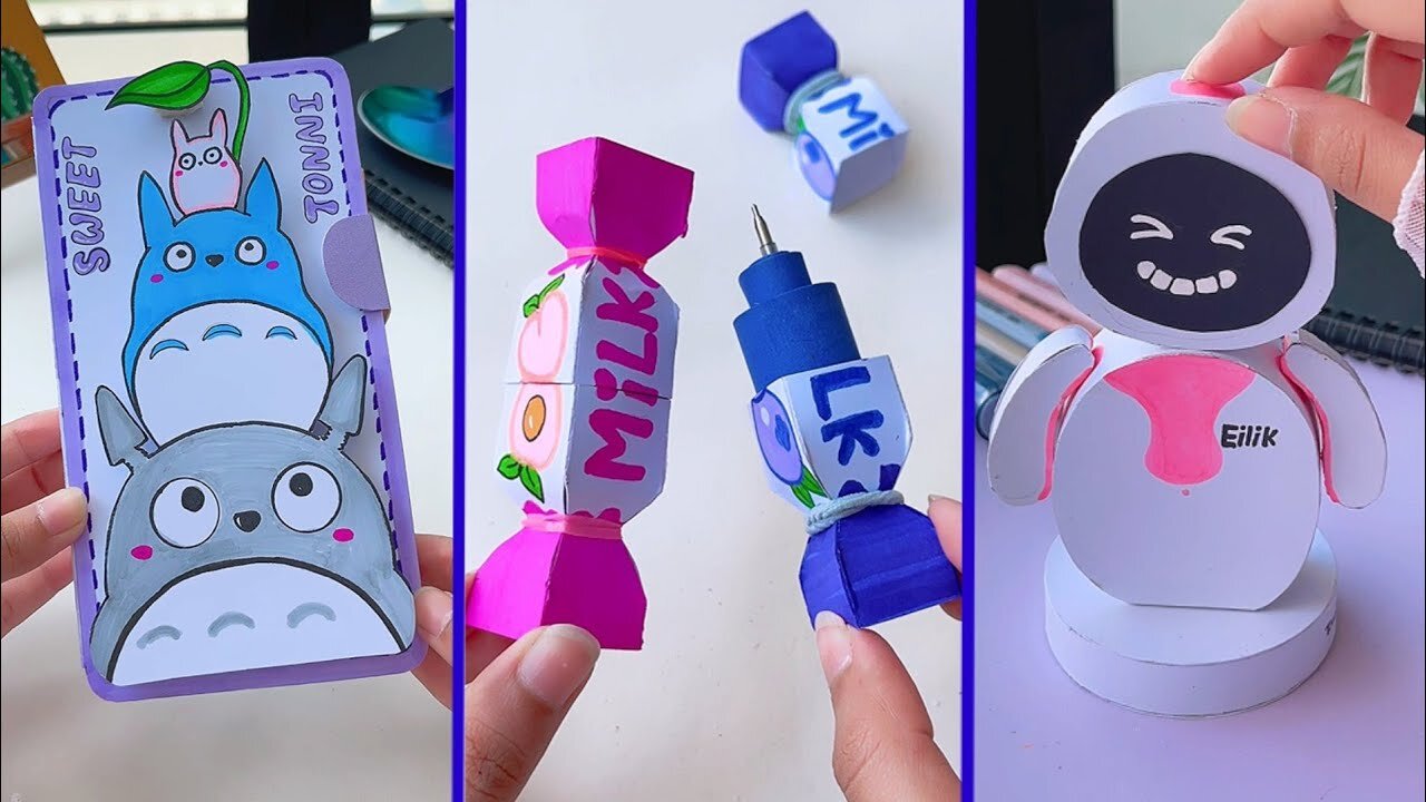 Creative Paper Crafts | Easy DIY Miniature Projects for School & Home | Tonni Art and Craft