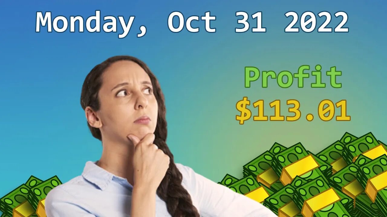 LIVE DAY TRADING: October 31th 2022