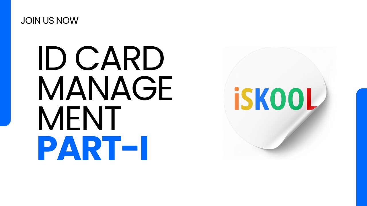 How to Manage ID Cards in iSkool ERP 2025 - Part 1