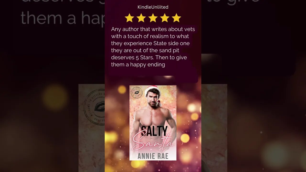 5star Reviews for Salty Santa, A Grumpy Sunshine Holiday Romance