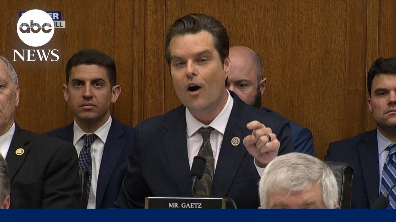 Heated exchange between AG Garland and Rep. Matt Gaetz