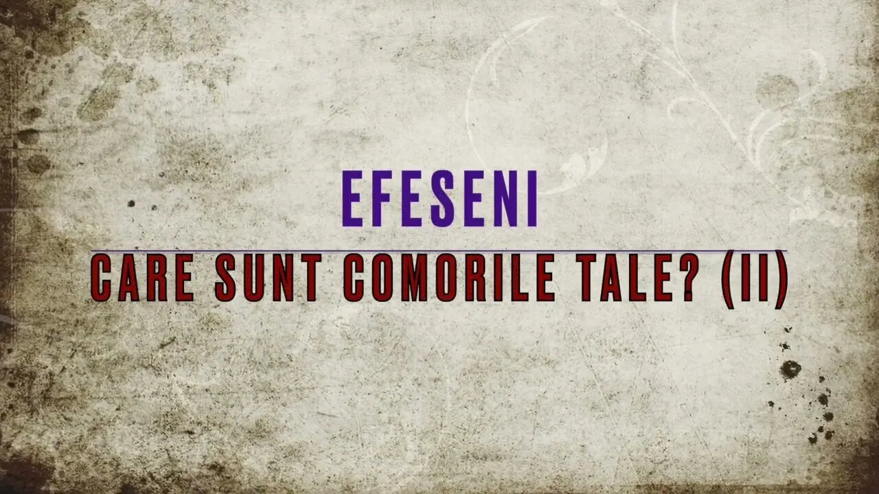 Daniel Brânzei: Știi care sunt comorile tale? (II)