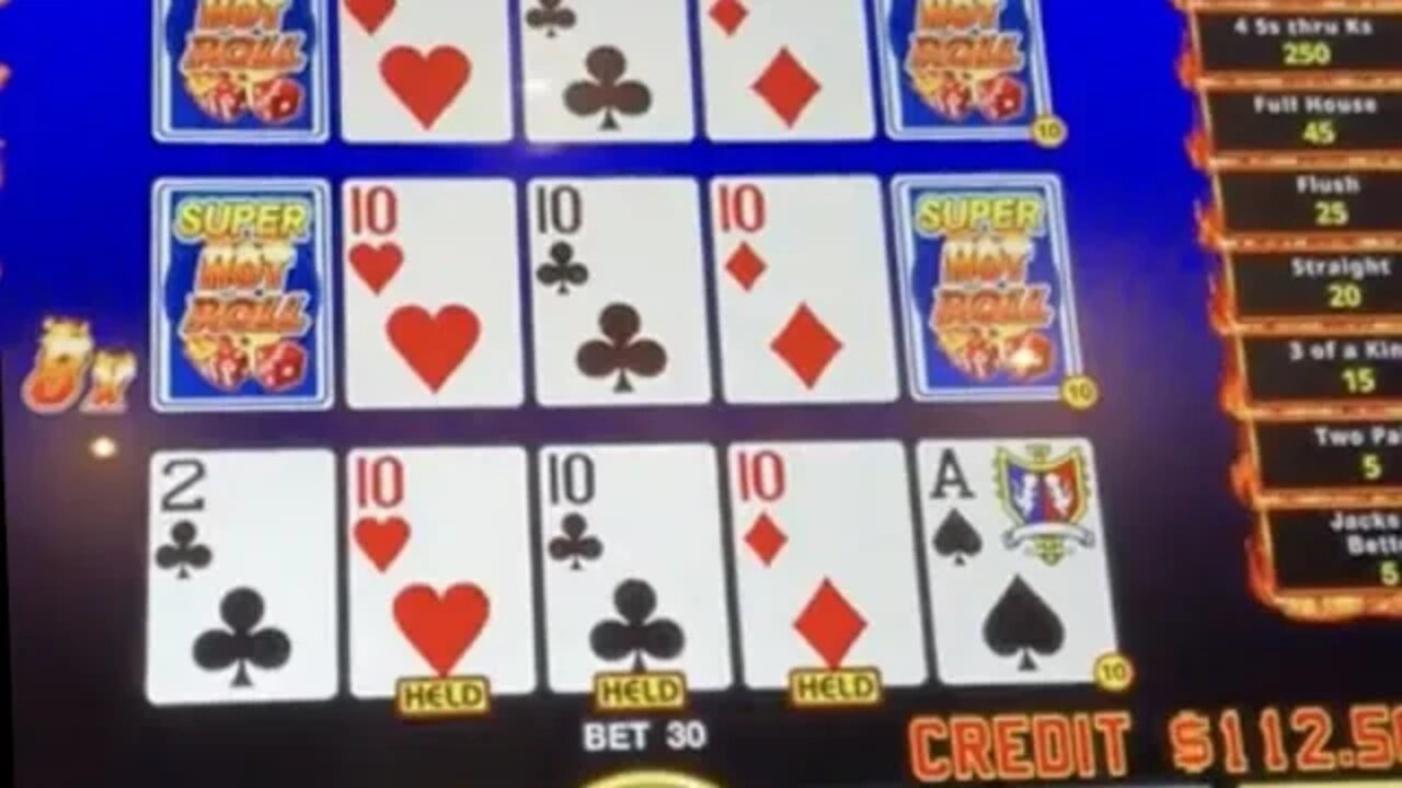 Hot Roll #VideoPoker