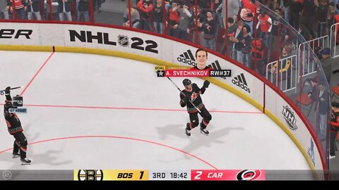 NHL 22 Hurricanes Season